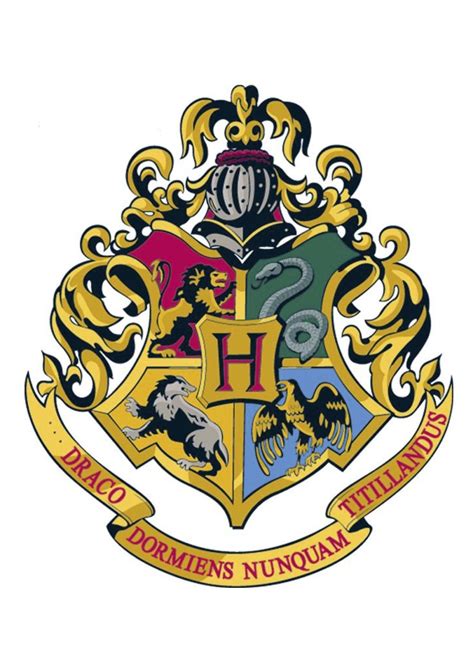 Harry Potter Hogwarts Crest Printable